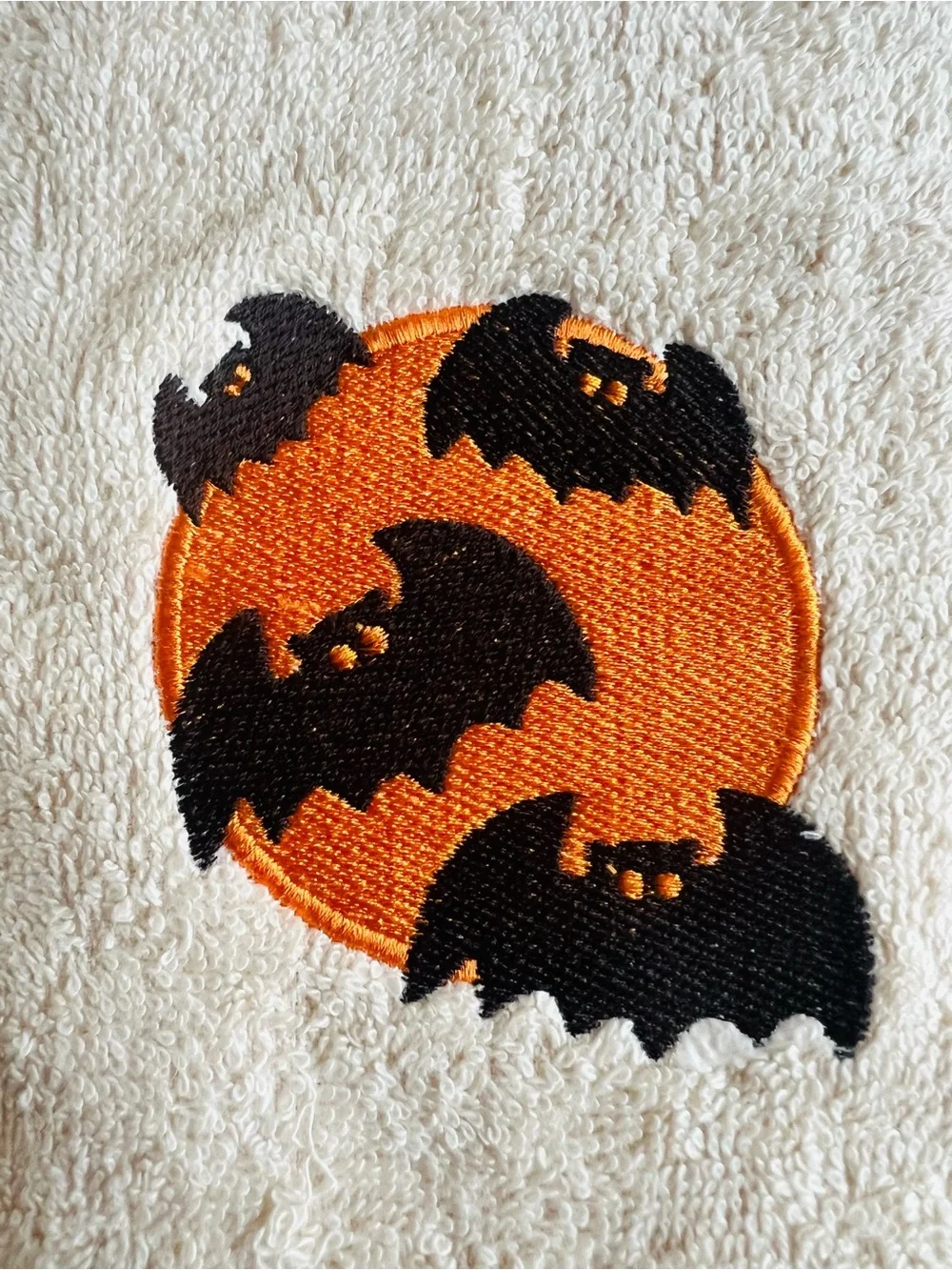 Spooky Chic Cotton Craft Luxury Hand Towels – Set of 2 | Boho - 100% Cotton